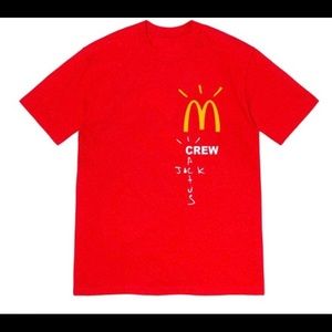 Selling this crew shirt never worn authentic .